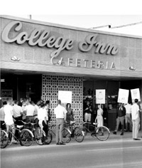 Picketing the College Inn